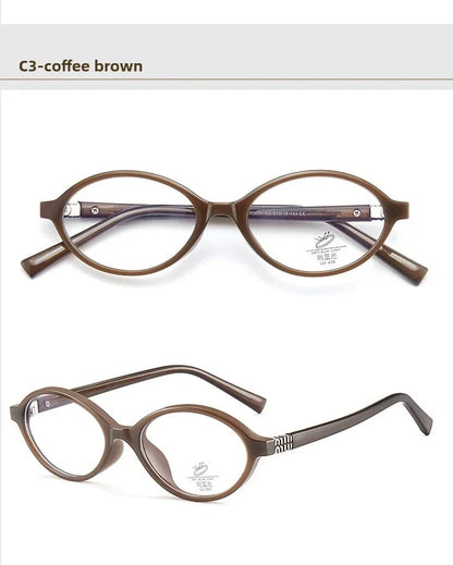 Oval Reading Glasses - Classic Oval Frames With Photochromic Lenses For Women Small Frames