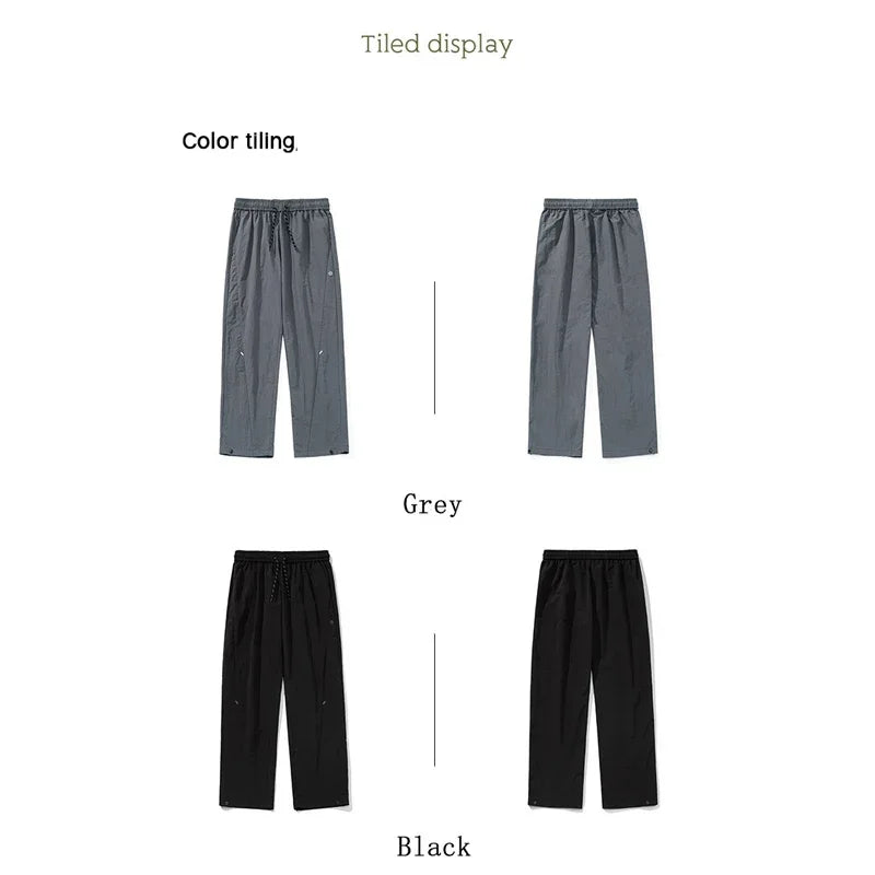 TFETTERS Brand Outdoors Men's Cargo Pants 2026 Spring Summer Outdoors Outing Casual Pants Man Watertight Baggy Riding Clothes