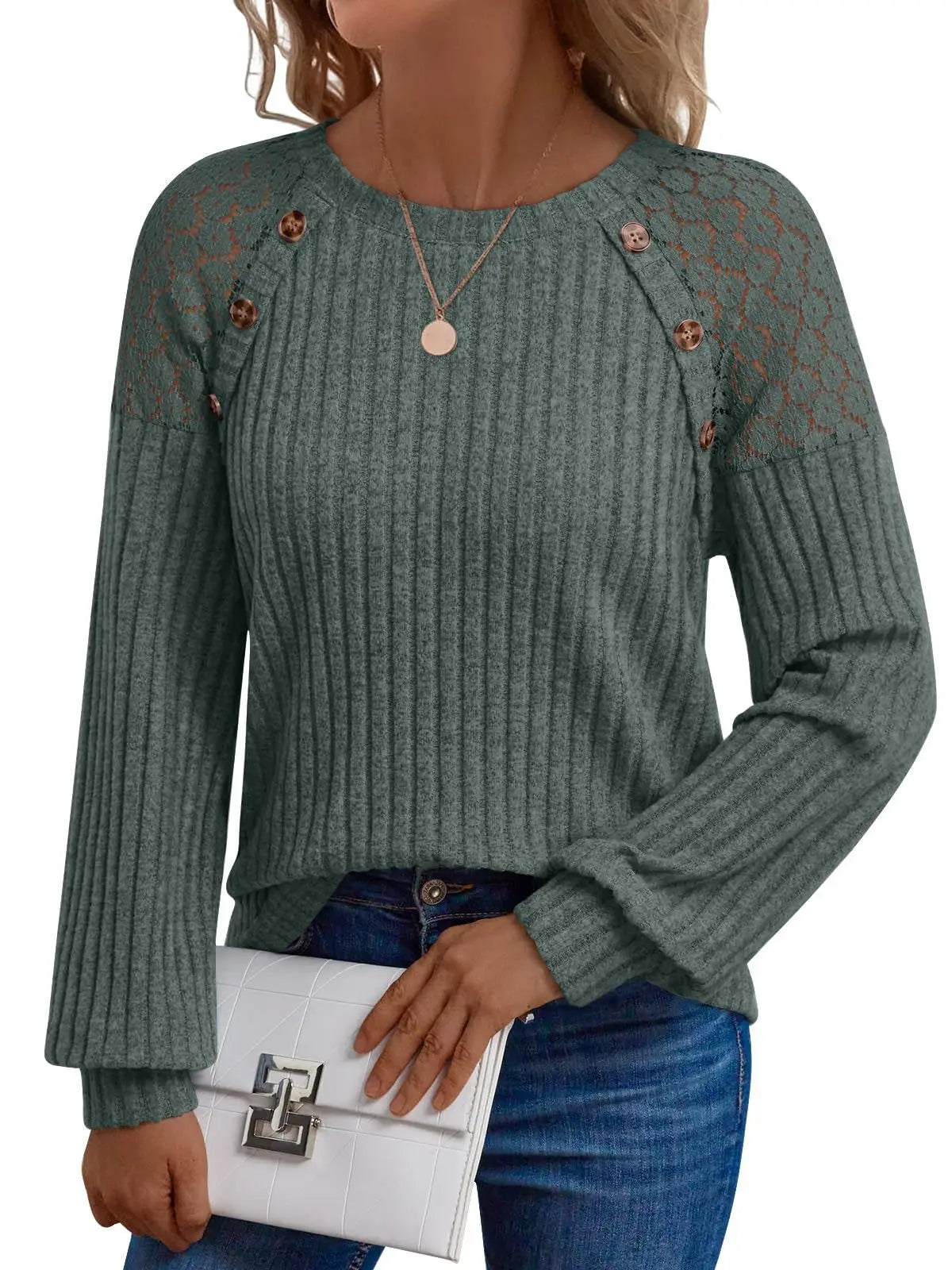 2025 New Autumn Women's Blouses Elegant Fashion Lace Hollow Out Patchwork Button Shirts Loose Casual Long Sleeve Pullover Tops