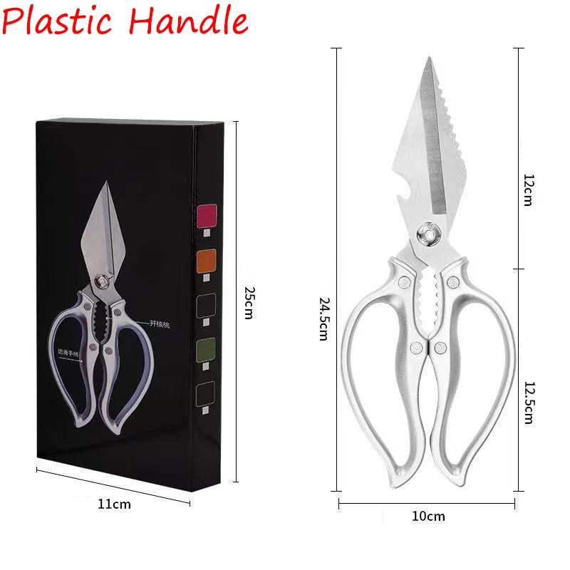 Kitchen Scissors – Heavy-Duty Stainless Steel Poultry & BBQ Shears