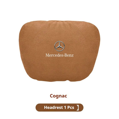 Mercedes-Benz Neck Pillow – Car Neck Support & Lumbar Rest Cushion for Comfort