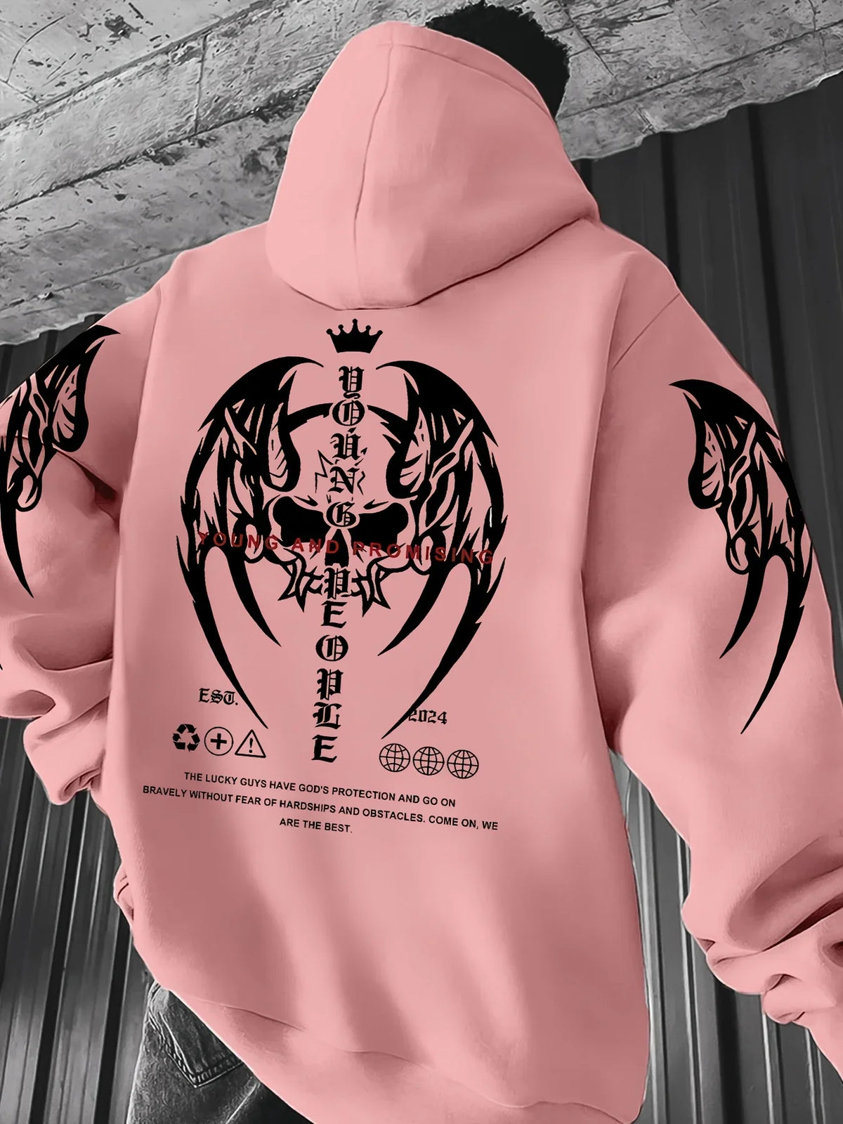 New 3D Men's Autumn/Winter Hoodie Sweatshirt Y2 Personalized Printed Fashion Trend Hip Hop Street