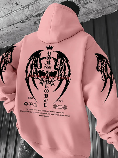 New 3D Men's Autumn/Winter Hoodie Sweatshirt Y2 Personalized Printed Fashion Trend Hip Hop Street