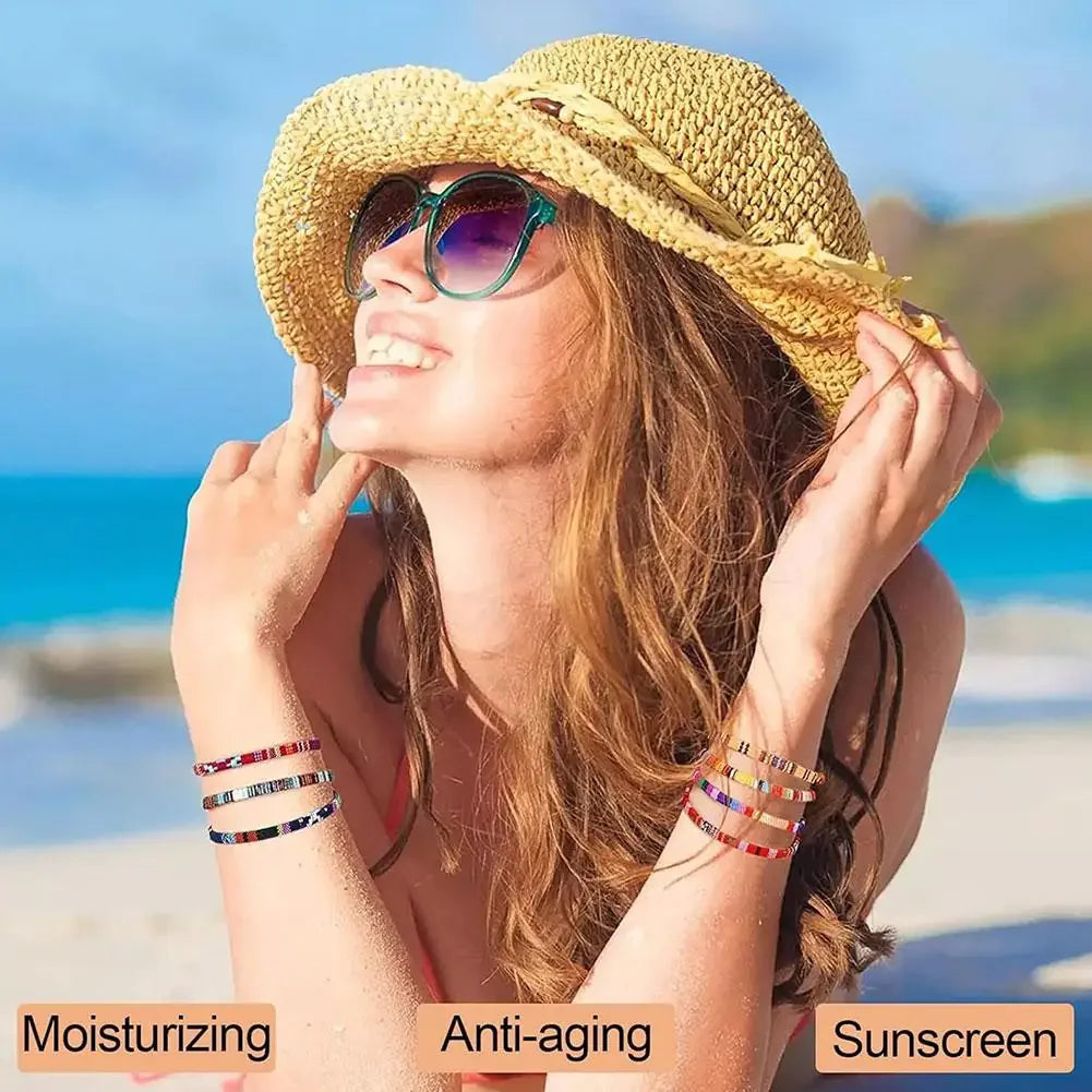 4-in-1 Foundation Liquid Makeup 4 In 1 Foundation Light Spectrum Sunscreen Serum Liquid Hydrating Full Coverage Concealer SPF 50