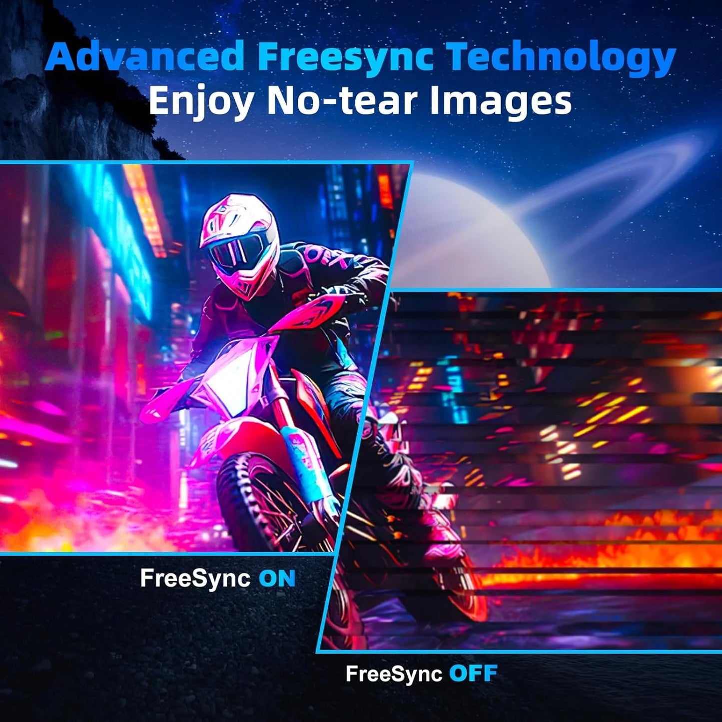 27 Inch Gaming Monitor - 2K 1440P IPS, 300Hz Refresh Rate, 0.8ms Response Time