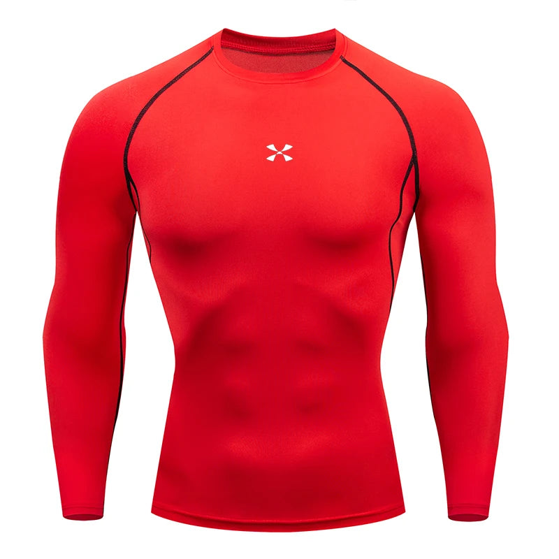 Compression T Shirt Men - Quick Dry Summer Sportswear Athletic Gym Top