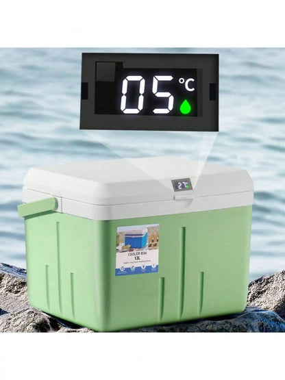 5L/8L/13L Camping Cooler - Hard Ice Retention Cooler Lunch Box - Portable Small Insulated Cooler, Outdoor, Camping, Leisure