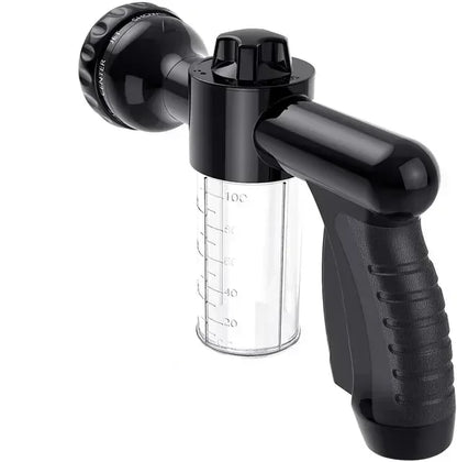 New High Pressure Foam Water Gun 8 In 1 Garden Watering Hose Nozzle Sprinkler Soap Dispenser Pet Shower Spray Gun Car Wash Tool