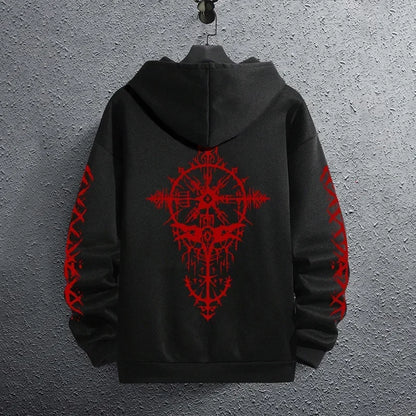 2025 Brand New Black Sweatshirts Autumn Winter Male Daily Casual Sporty Jogging Hoodie Men's Outwear Fashion Pullover