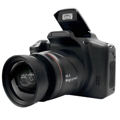 16MP Digital Camera - Vlogging Camera with 2.4 Inch LCD, 16X Digital Zoom & Face Recognition