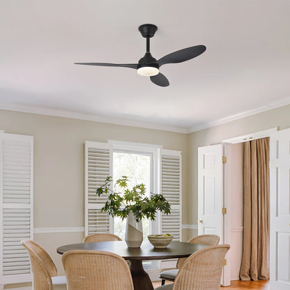 Ceiling Fan With Light,25 Inch/42 Inch/52 Inch Low Profile Ceiling Fan with remote control, For Indoor and Covered Outdoor