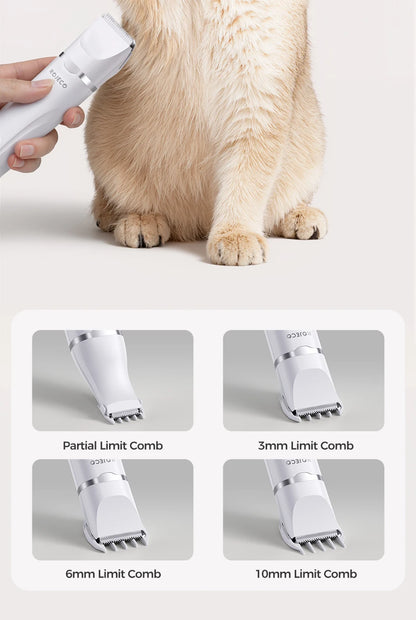 ROJECO Electric Pet Trimmer 4 in 1 Professional Grooming Kit For Dog Cat Hair Multifunctional Dog Trimmer Haircut Shaver Clipper