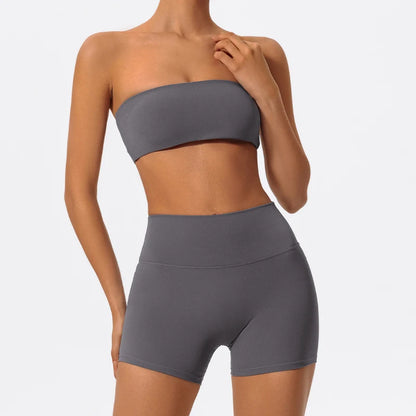 Women Fitness Sports Set | Yoga Workout Outfit – Moisture Wicking Fabric, Quick Dry Activewear