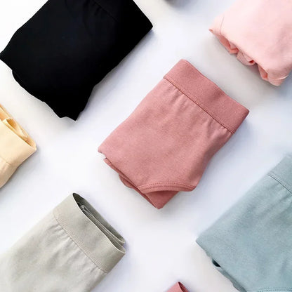 12 PCS Cotton Women Underwear Low Rise Soft Breathable Panties for Teens 12hrs Anti-Odor Comfy Briefs