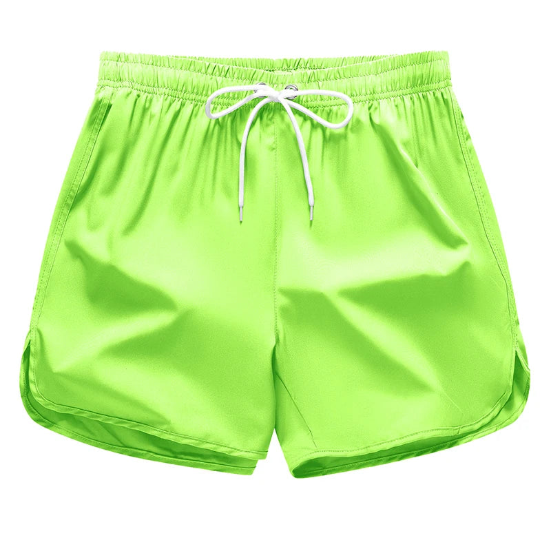 Women's Summer Vacation Beach Shorts Casual Quick Dry Board Shorts with Split Hem Beachwear Swimwear Swimsuit Bathing Suit
