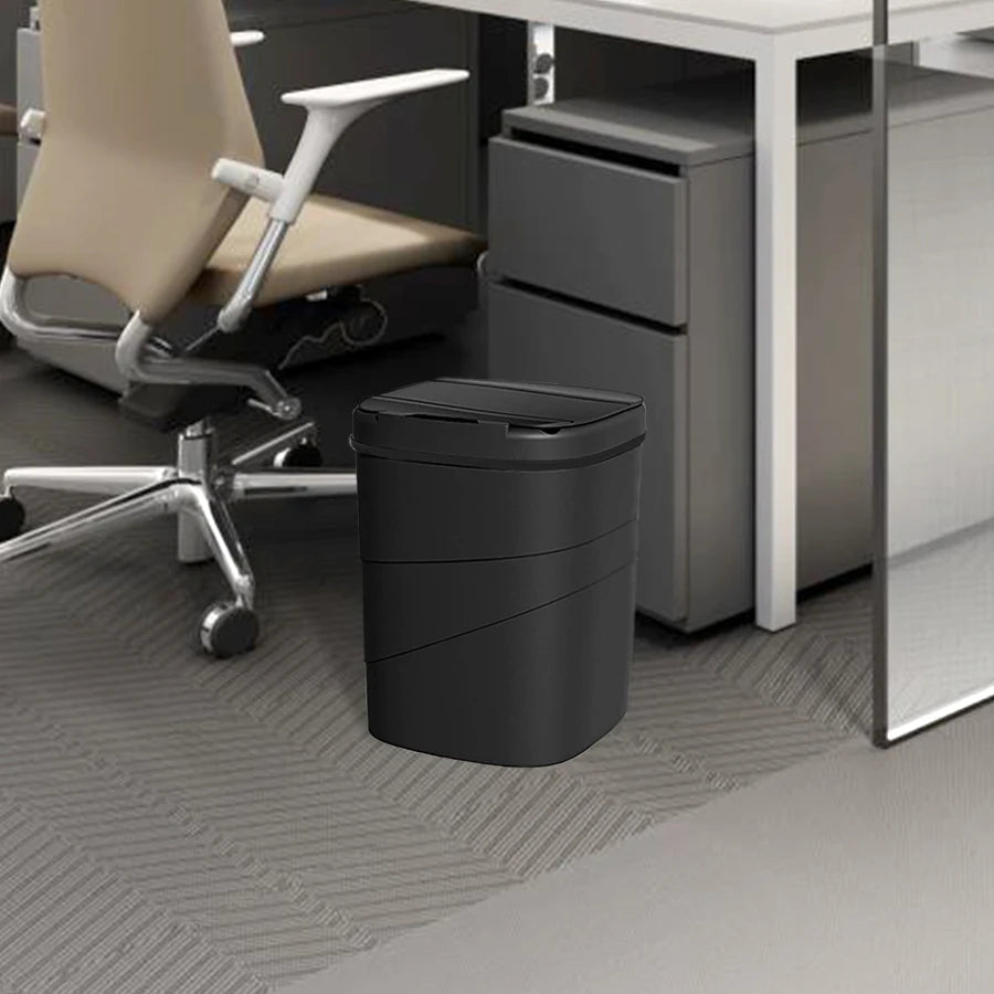 Touchless Automatic Trash Can - Smart Sensor Battery-Powered for Kitchen  Office