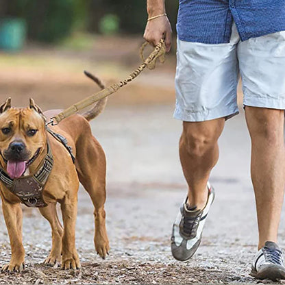 Dog Leash Large Dogs, Bungee Dog Leash Heavy Duty, No Pull Dog Leash for Shock Absorption, Dog Training Leash for Medium Large B