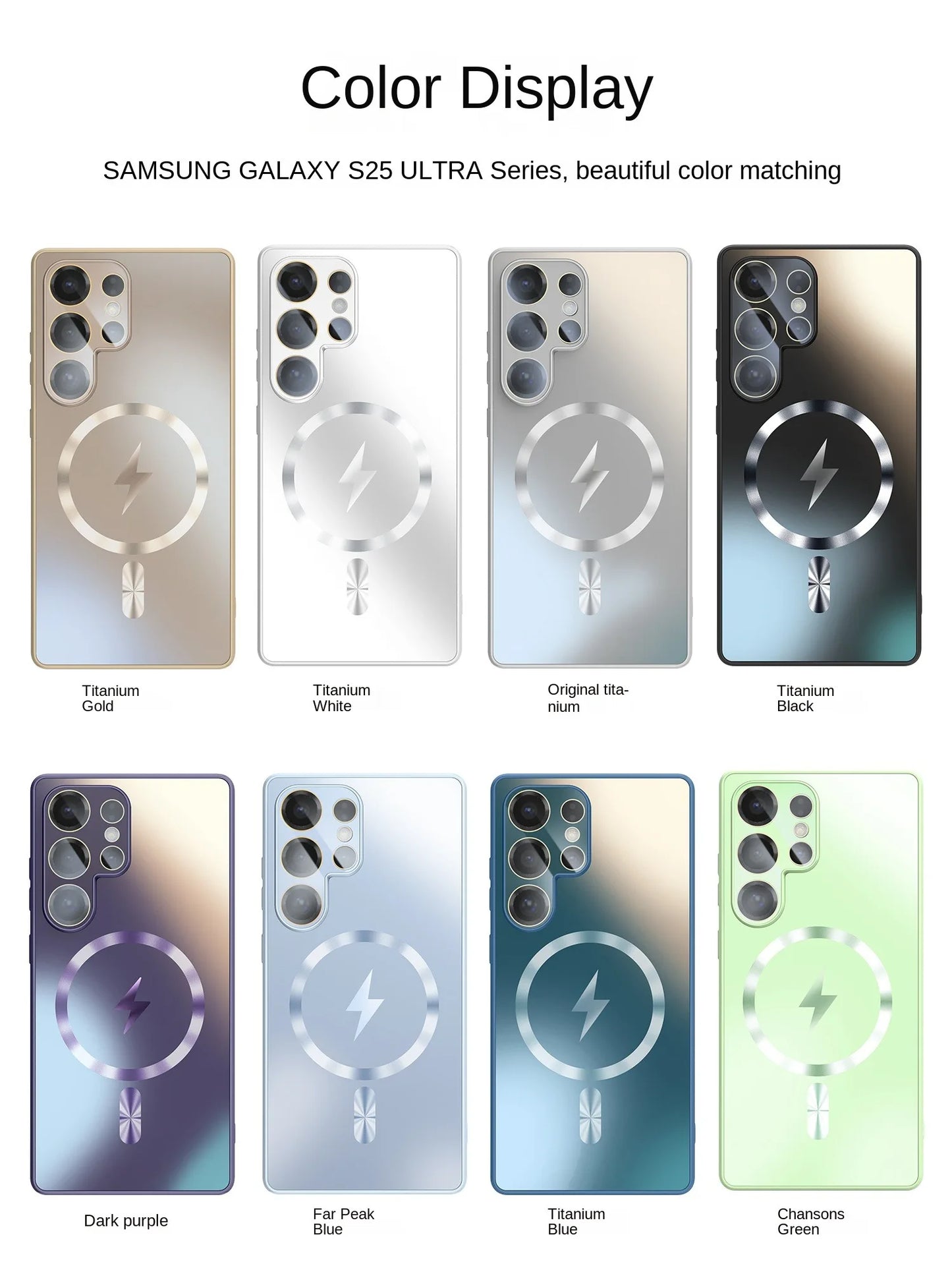 Ultra-thin AG Matte Magnetic For Magsafe Case For Samsung Galaxy S26 S25 S24 S23 Ultra Plus Glass Len Protector Shockproof Cover