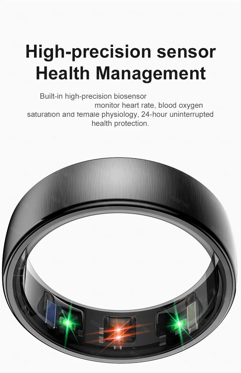 R10 Monitoring Ring For Galaxy Qring Heart Rate Monitor More Precise Stainless Steel Wireless Charger Products 2025 New Couples