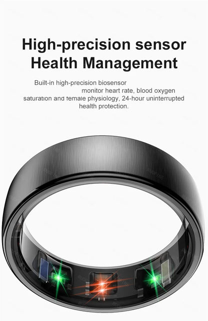 R10 Monitoring Ring For Galaxy Qring Heart Rate Monitor More Precise Stainless Steel Wireless Charger Products 2025 New Couples