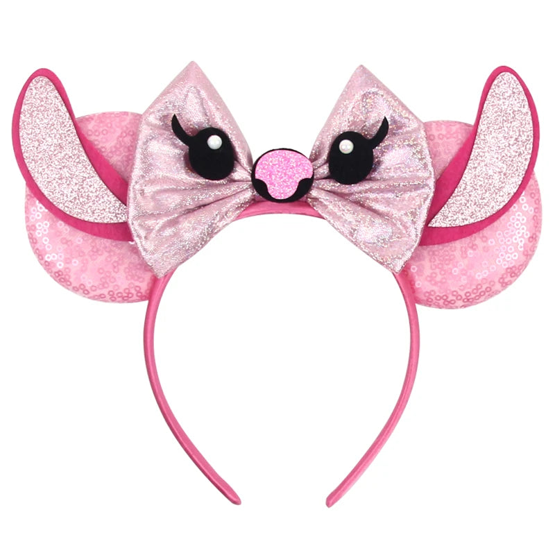 Disney Mouse Ears Headband - Glitter Cosplay Hair Accessories for Boys  Girls