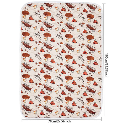BIAI Winter New non-slip Mat for Pets Waterproof Dog Pee Pad Breathable Cat Mat Washable Pet Diaper Pad High Absorbent Pet Mat