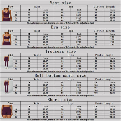 Gym Tracksuit Yoga Set 2 Pieces Workout Outfits Fitness Sportswear High Waist Leggings Sports Bra Athletic Wear Women Clothes