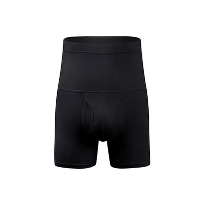 High Waist Cotton Boxers Men Abdominal 150KG Sports Bodyshape Panties Plus Size 9XL 8XL Underpants Warm Belly Protection Shorts
