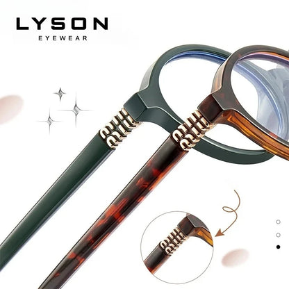 Oval Reading Glasses - Classic Oval Frames With Photochromic Lenses For Women Small Frames