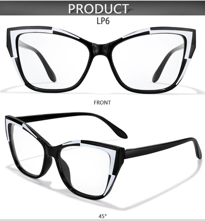 Cateye Reading Glasses – Trendy Ultralight Eyewear with Polycarbonate Lenses for Clear Vision