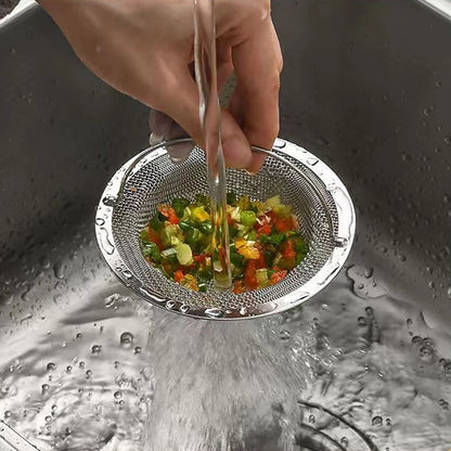 Stainless Steel Sink Filter – Food & Hair Drain Catcher