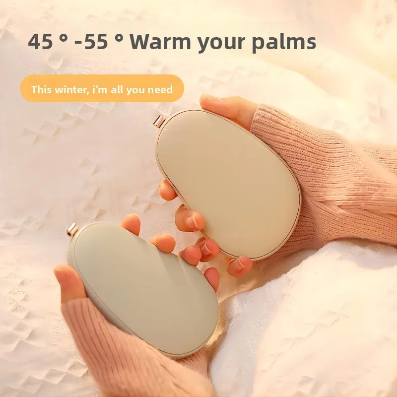 2-In-1 USB Mini Portable Charging Hand Warmer Egg Power Bank - Warm Your Hands In Winter