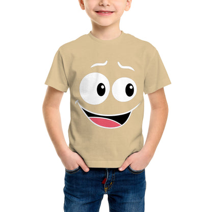 3D Pattern Printing Fashion T-Shirt  Element Printing Summer New Boy Personalized Cool Tops Kids Funny T Shirt
