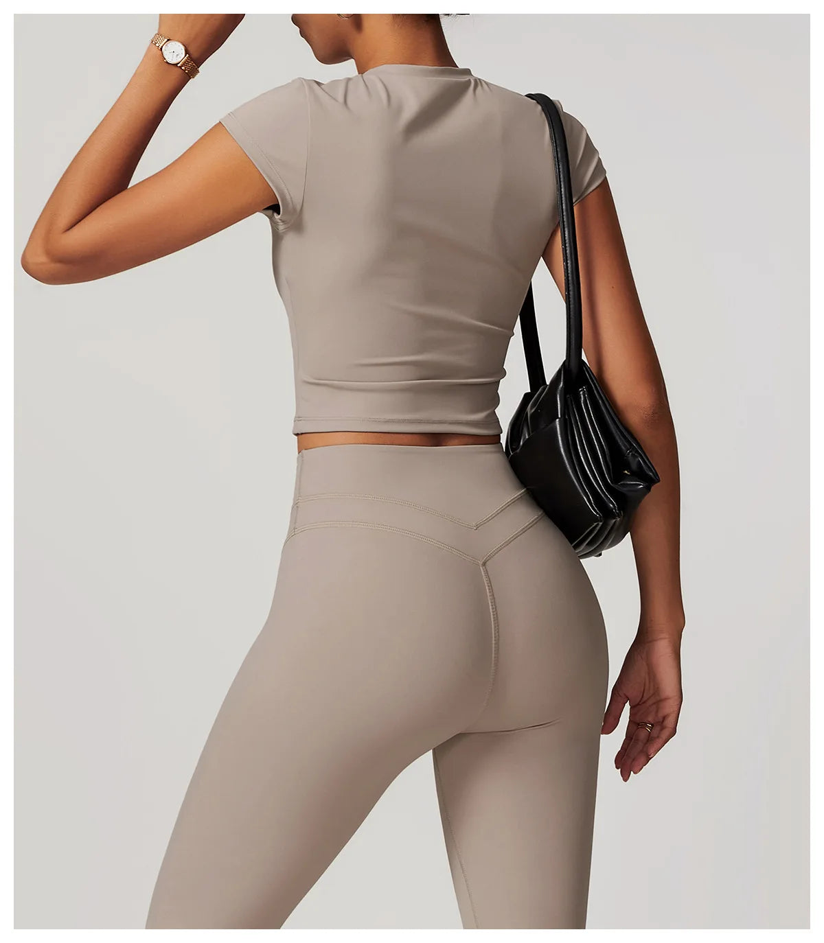 Women Yoga Top - Breathable Short Sleeve Shirt | Quick Dry Gym Top, Lightweight