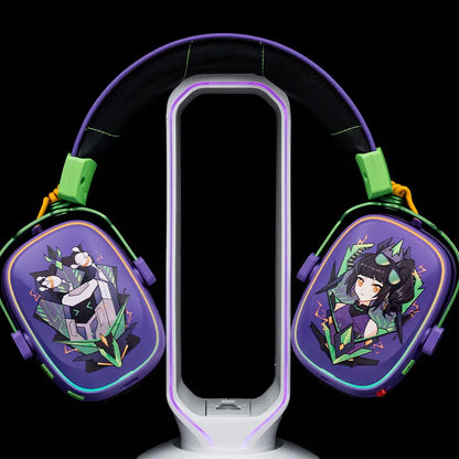 VALKYRIE VK S1 Gaming Headset Wireless Triple-Mode Detachable Microphone 15ms Ultra-low Latency Customized Gaming Headphones