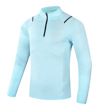Unisex Long Sleeve Shirt - Breathable Fitness Top With Anti Sweat Technology