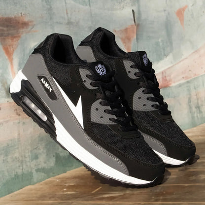 Men's Running Shoes Breathable Air Cushion Sneakers Athletics Sport Trainer Tennis Basketball Shoes