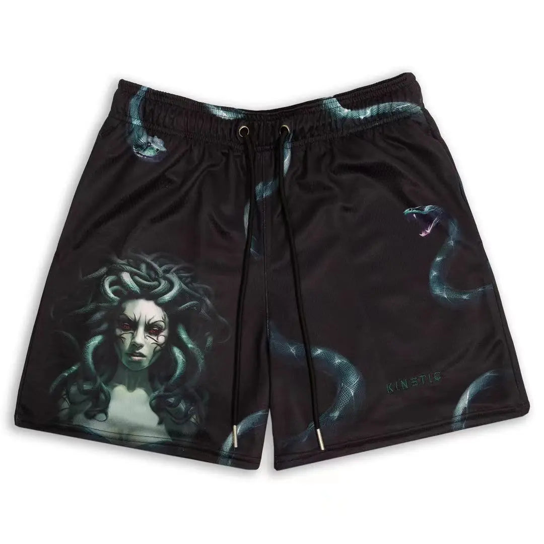 KINETIC Basic Shorts NEW men's casual shorts fitness sports pants summer gymworkout Men Women Classic GYM Mesh Shorts