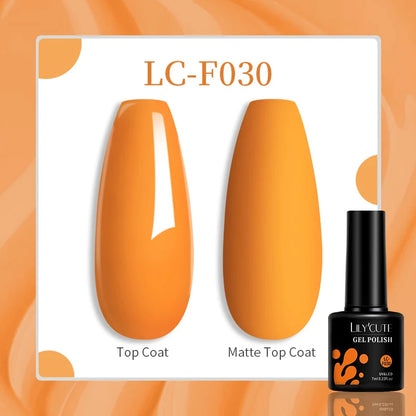 Gel Nail Polish - LILYCUTE UV Gel Varnish 7ML | Soak Off, Long Lasting Colors