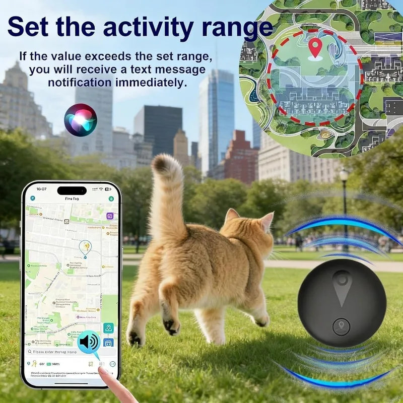 Smart GPS Dog Tracker Real Time Location Collar Adjustable Position Monitor Anti Lost Locator Waterproof Dogs Cats Supplies