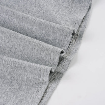 SUCHCUTE Solid Cotton O-Neck Pullover Waist Short Top Women Short-Sleeved Loose T-shirt Causal All-Match Shirts Summer Basic New