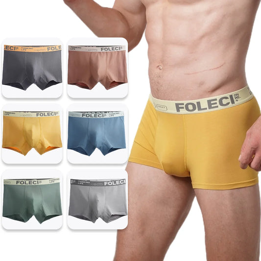 2025 Men's Cotton Underwear Boxers Breathable Stretch Underpants Shorts Soft Man Boy Youth Boxershorts Oversized Panties XL-9XL