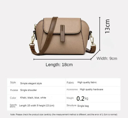 Women Small Handbag – Designer PU Leather Shoulder Crossbody Bag | Fashion Shell Purse