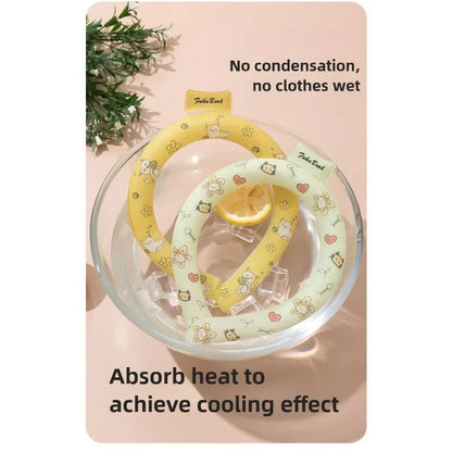 PCM Cooling Neck Ring – 28°C Heatstroke Prevention Collar