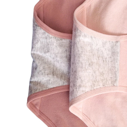 5Pcs/Set Women Cotton Panties High Waist Tummy Control Panties Solid Color Underwear Female Underpants Sexy Lingerie M-3XL