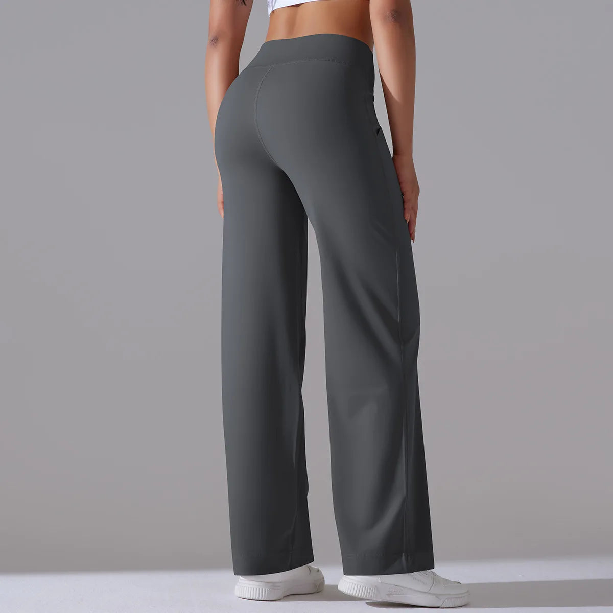 Yoga Straight Leg Sweatpant Straight Leg Women's Loose Tracksuit Pants Wide Leg Outdoor Gym Runing Casual Tracksuit Pants