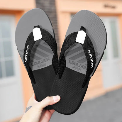 High quality brand men flip flops summer beach flip flops men fashion breathable casual men Beach slippers summer outdoor