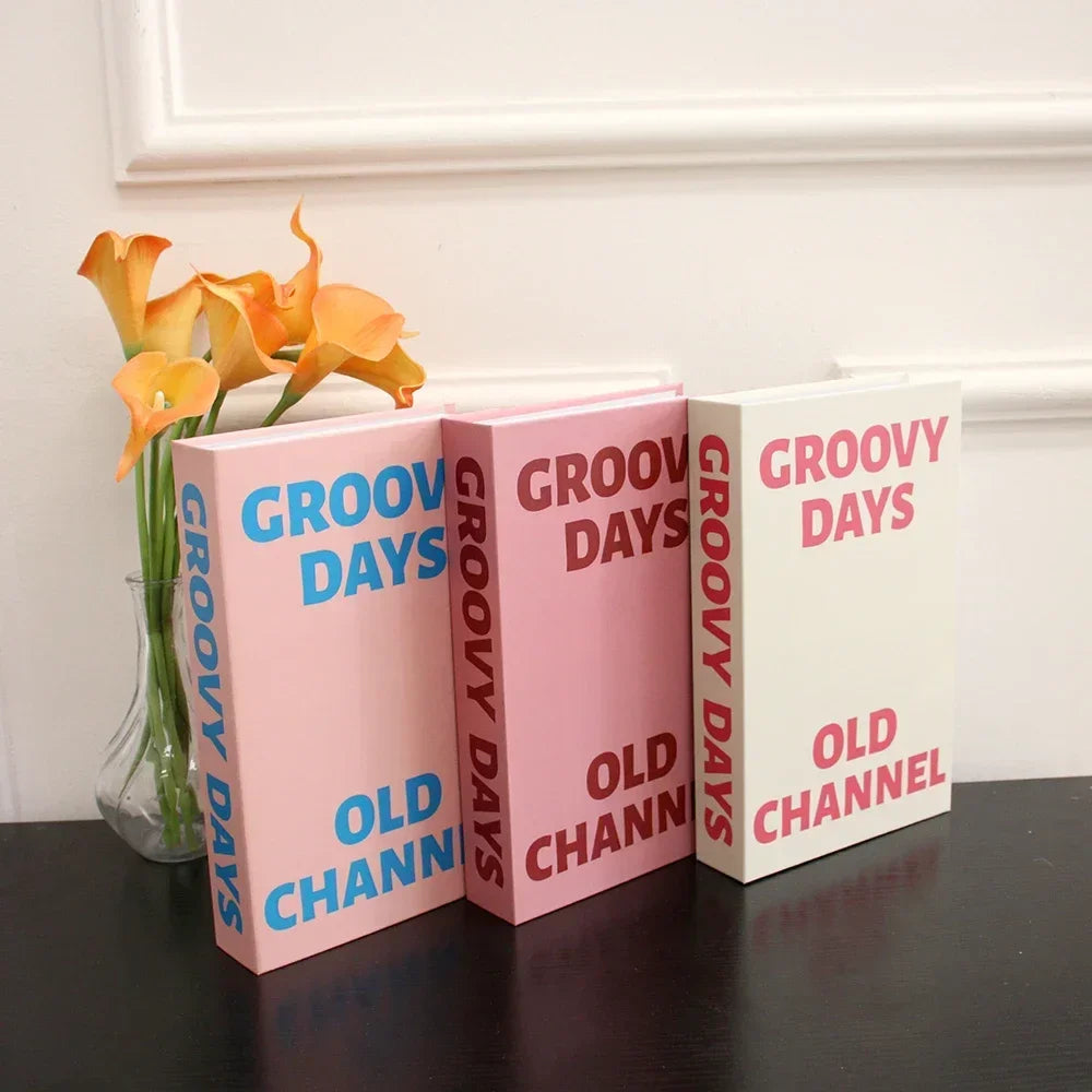 3Pcs Decorative Fake Books - Living Room Coffee Table Ornaments