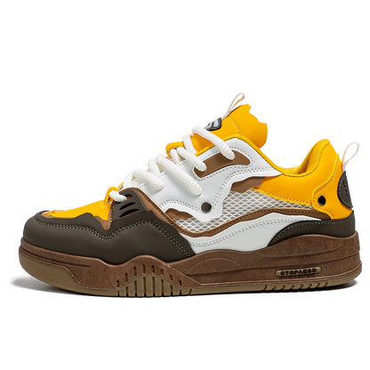 Men's shoes four seasons of the new style all kinds of students retro platform leisure sports shoes