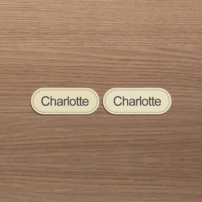 Labels for Ironing-for Cotton-Personalized for School,Sport,Club,Retirement Home,for Clothes,DIY Accessories,Machine Washable